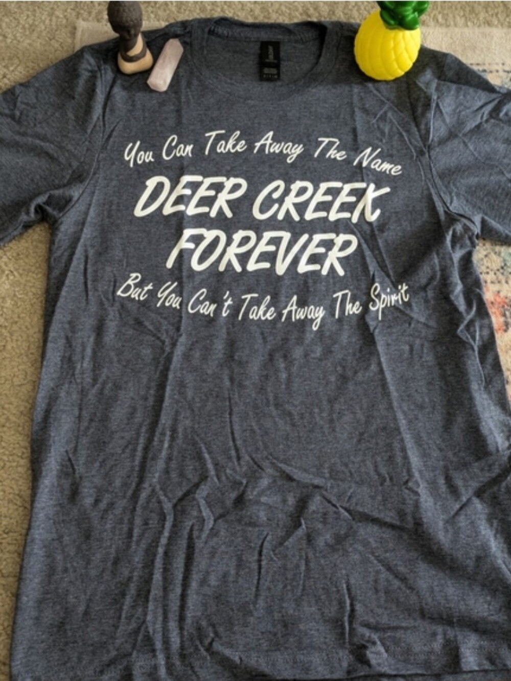 Phish/Grateful Dead Lot - Deer Creek Forever Unisex (Gildan) Heather Navy Tee